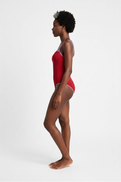 TRAJE DE BAÑO OLA BIMINI FRESA Swimwear MUR Swimwear 