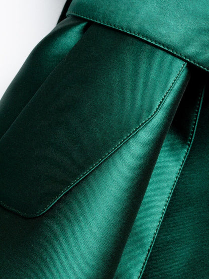 TRENCH VERDE Coats MANS 