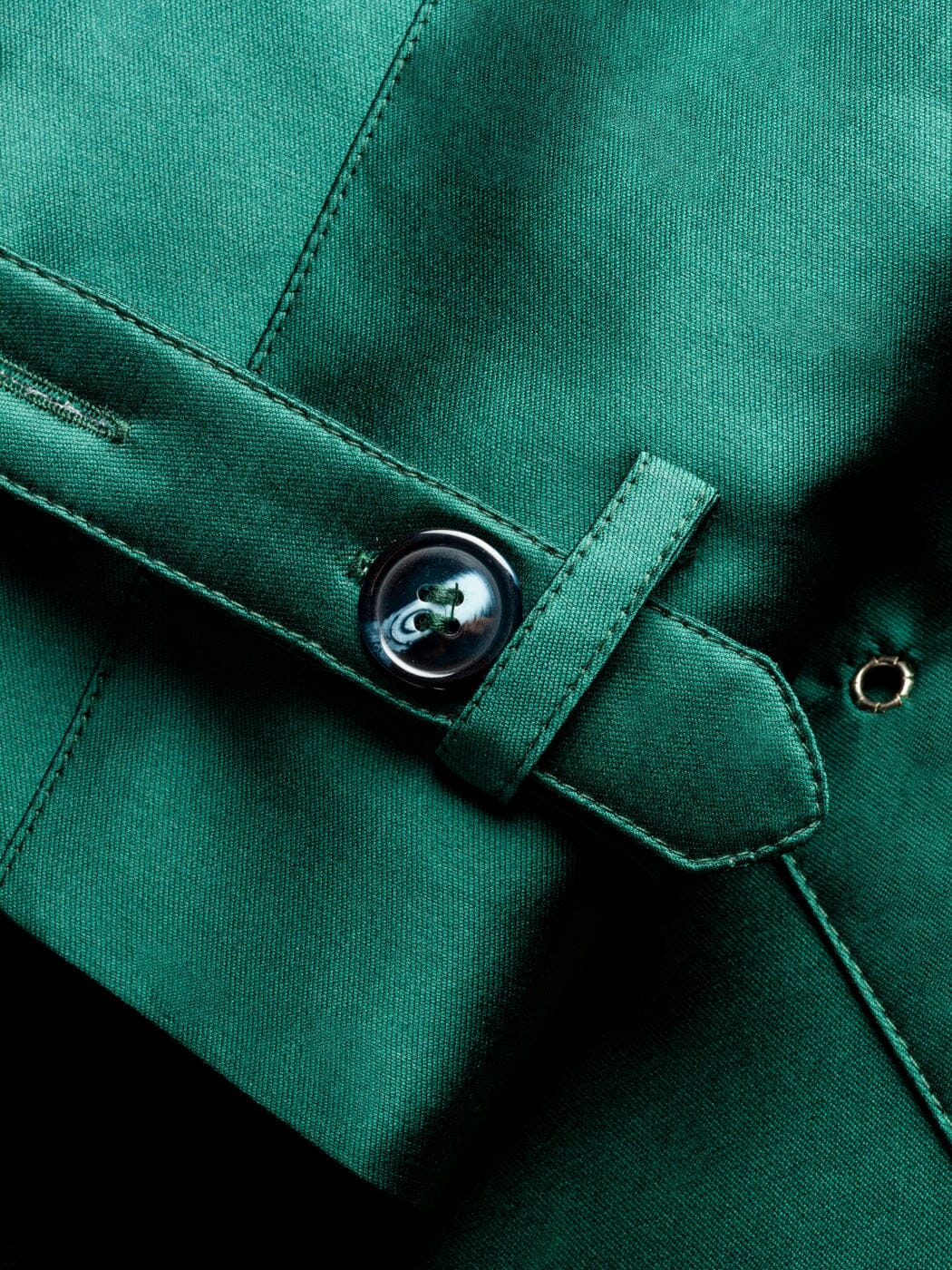 TRENCH VERDE Coats MANS 