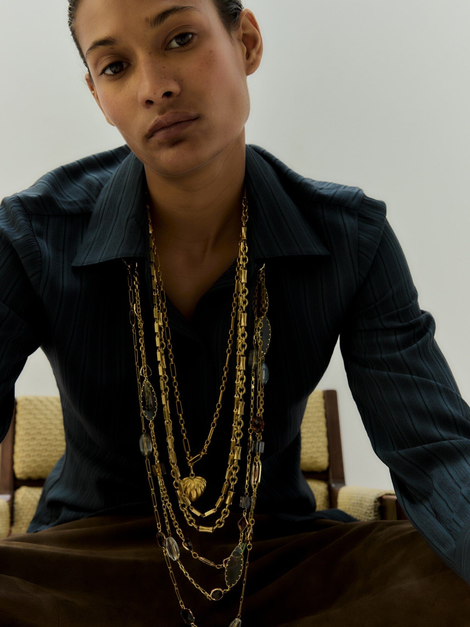 TRES CAMINS NECKLACE Necklaces Sita Nevado 