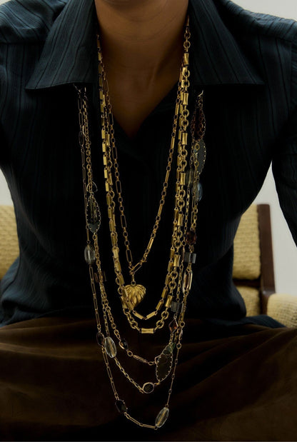 TRES CAMINS NECKLACE Necklaces Sita Nevado 