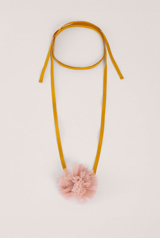 Tul Choker Combi Rosa Empolvado Necklaces Malababa 