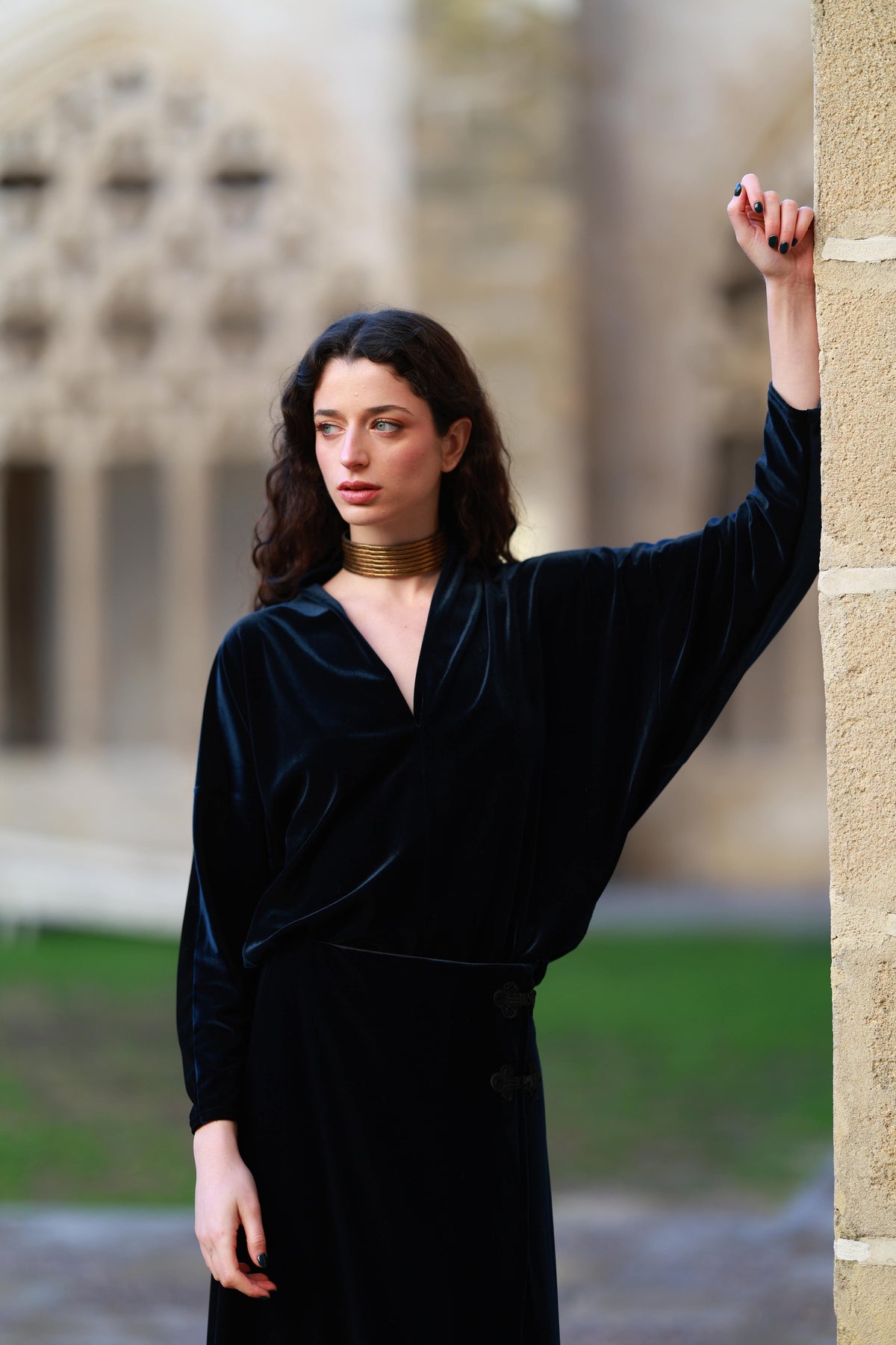Valentina Velvet Top Blouses Elisa Cortés 