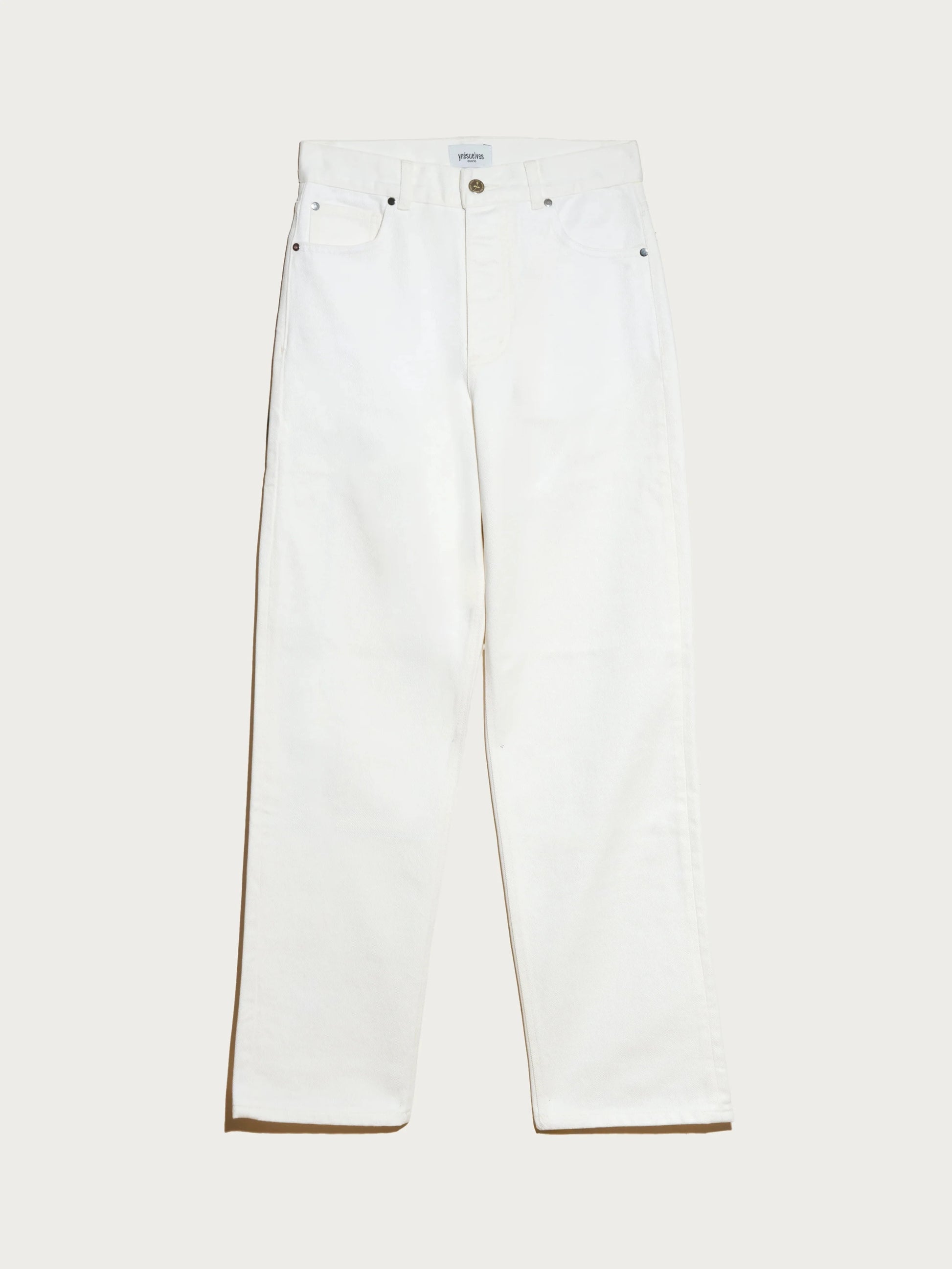 Vaqueros Blancos clasicos de la rosa Trousers Ynes Suelves 