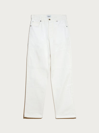 Vaqueros Blancos clasicos de la rosa Trousers Ynes Suelves 