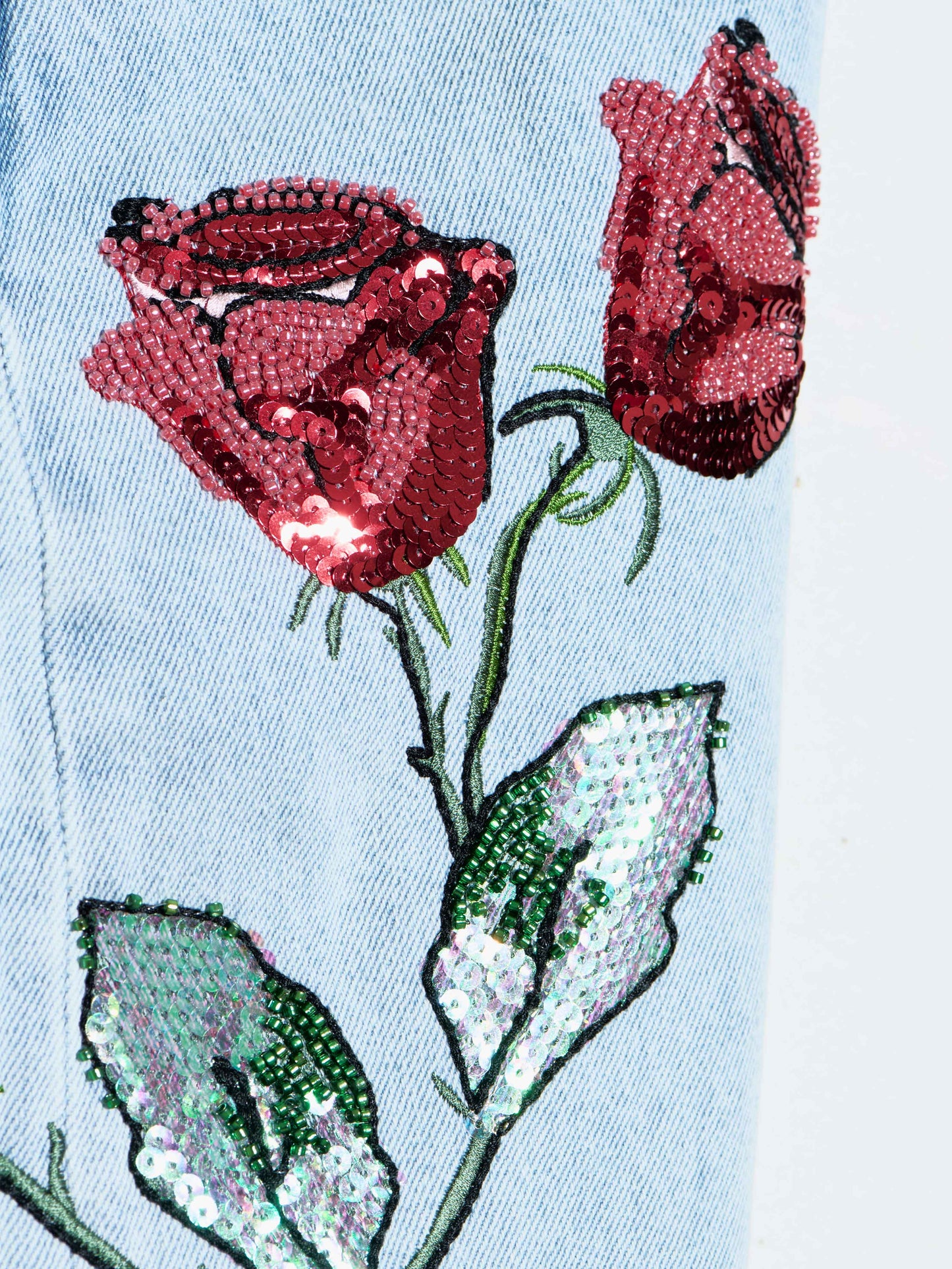 Vaqueros lentejuelas Trousers Ynes Suelves 