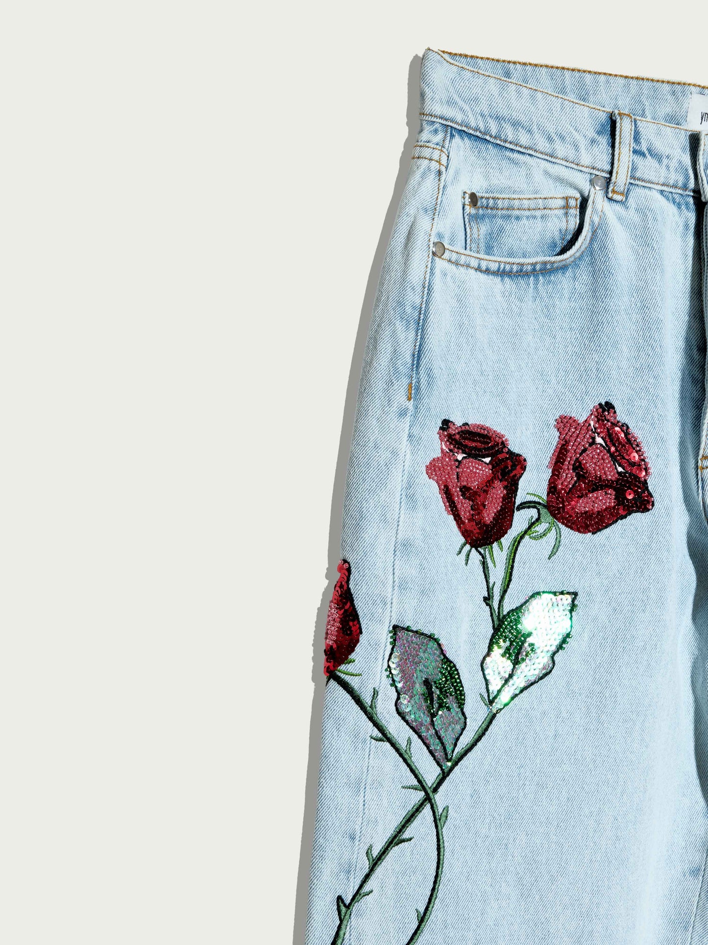 Vaqueros lentejuelas Trousers Ynes Suelves 