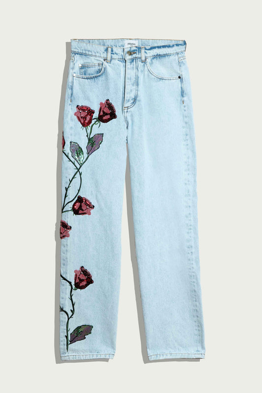 Vaqueros lentejuelas Trousers Ynes Suelves 