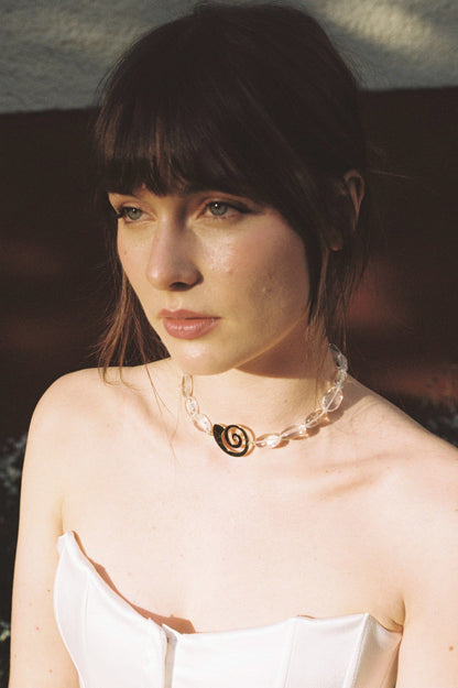 VENUS BABY CRYSTAL ROCK NECKLACE Necklaces Albert Coll 