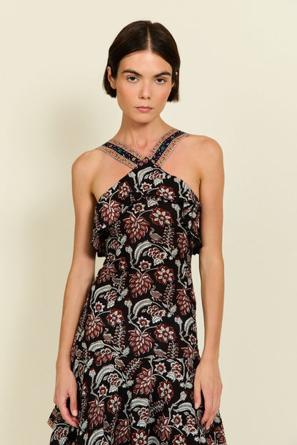 VESTIDO ALINA FLORES Dresses Philippa 1970 