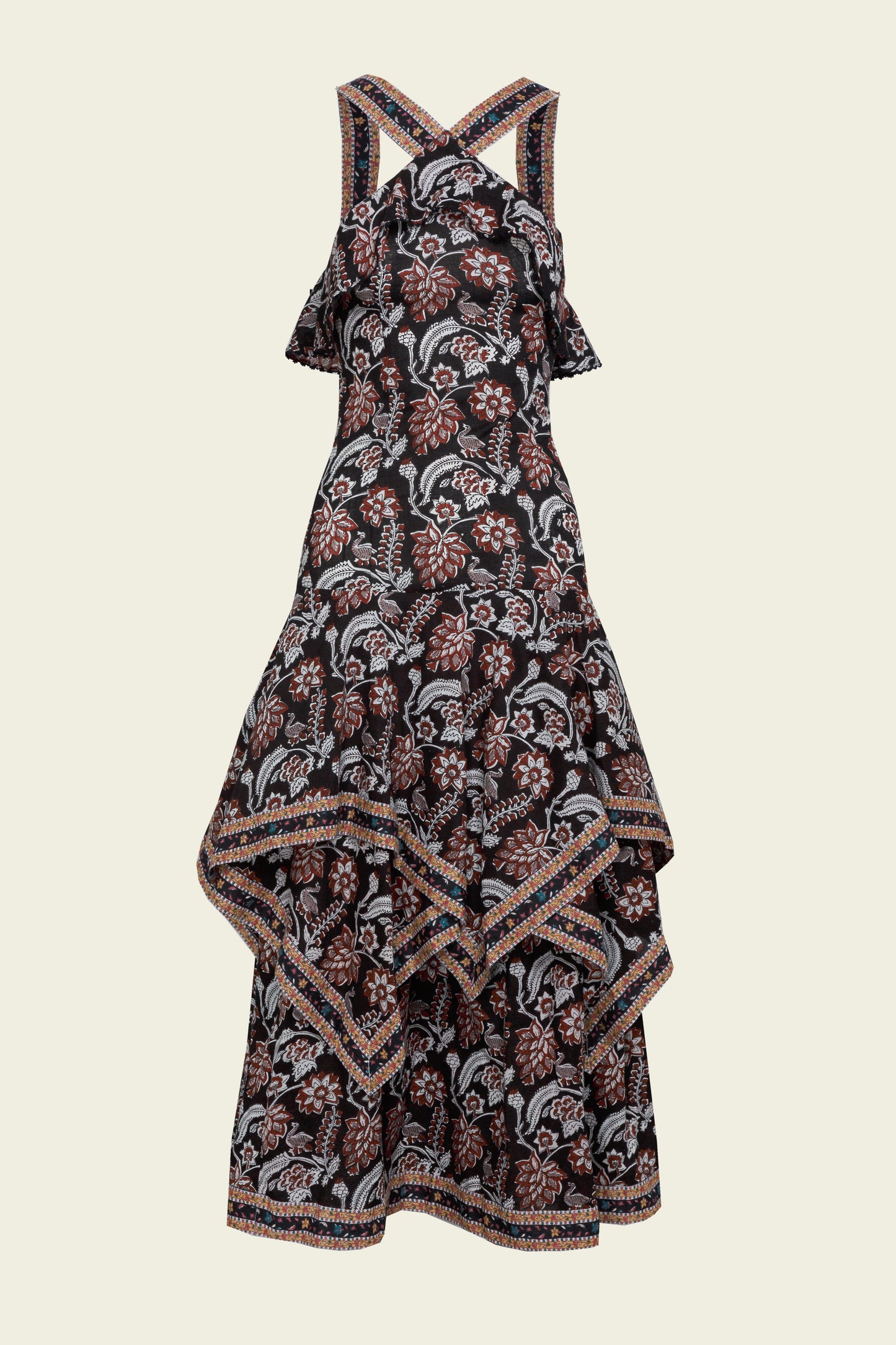 VESTIDO ALINA FLORES Dresses Philippa 1970 