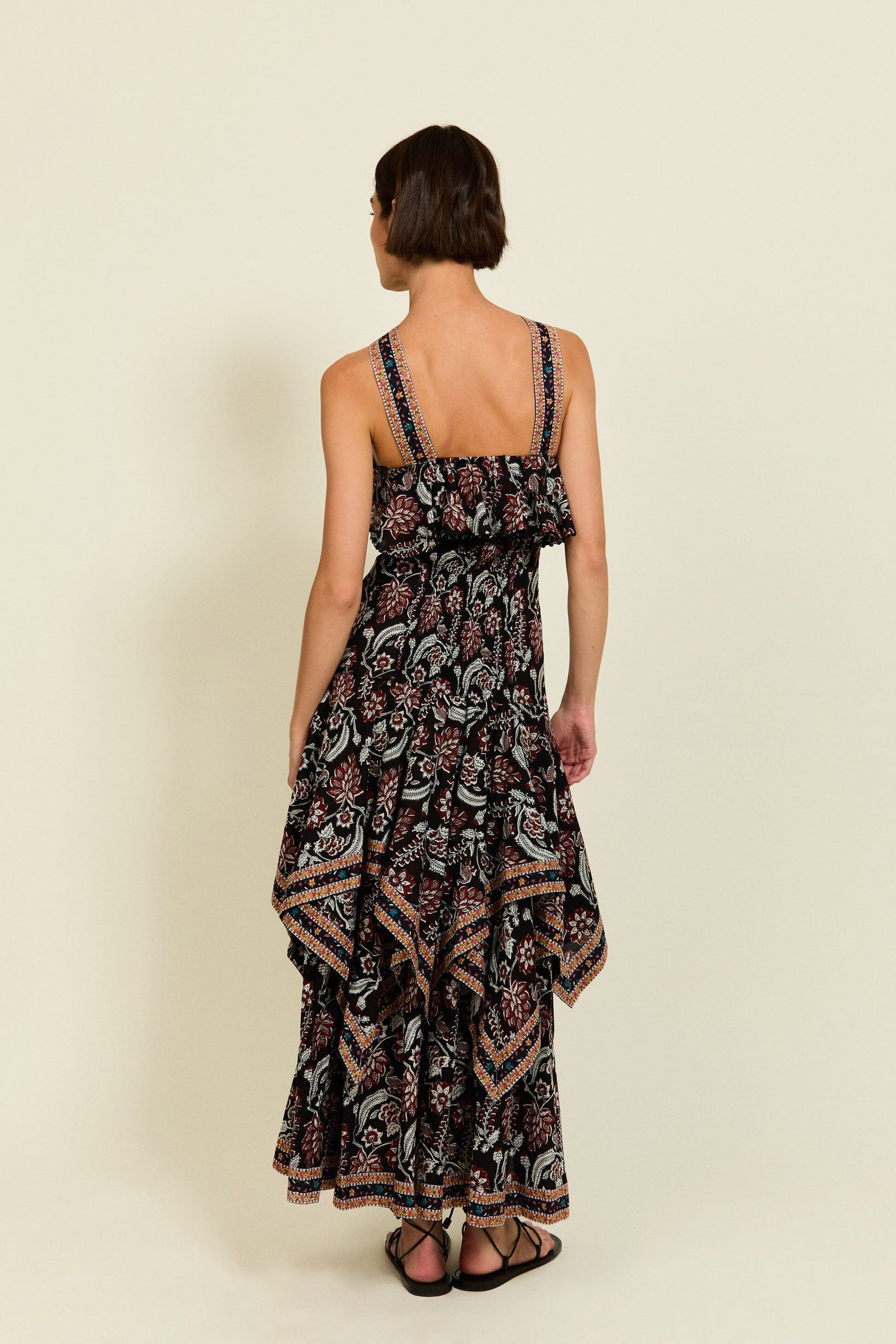 VESTIDO ALINA FLORES Dresses Philippa 1970 