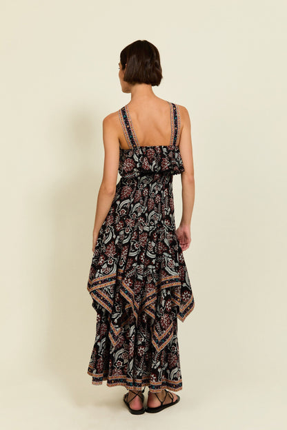 VESTIDO ALINA FLORES Dresses Philippa 1970 