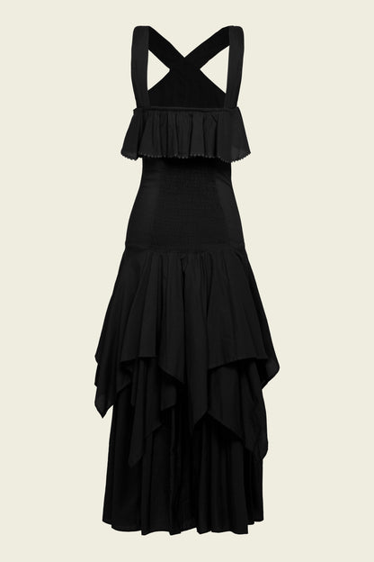 VESTIDO ALINA NEGRO Dresses Philippa 1970 