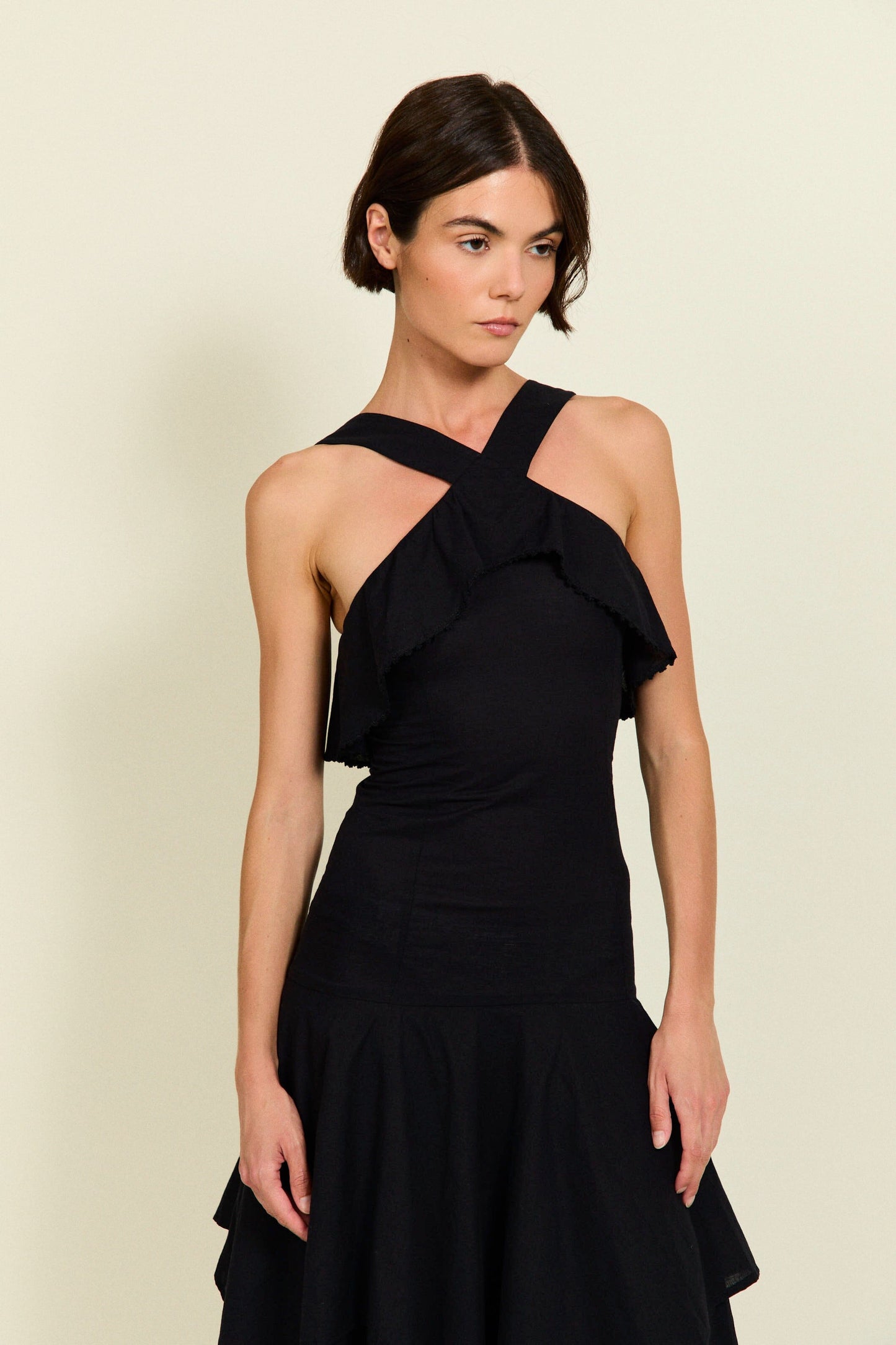 VESTIDO ALINA NEGRO Dresses Philippa 1970 
