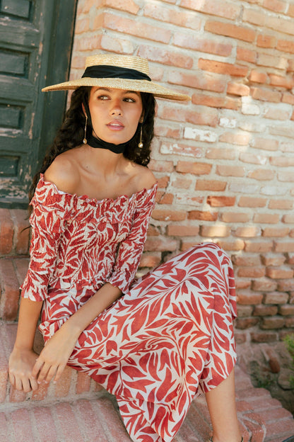 Vestido Bardot Colette Dresses Vano Studio 