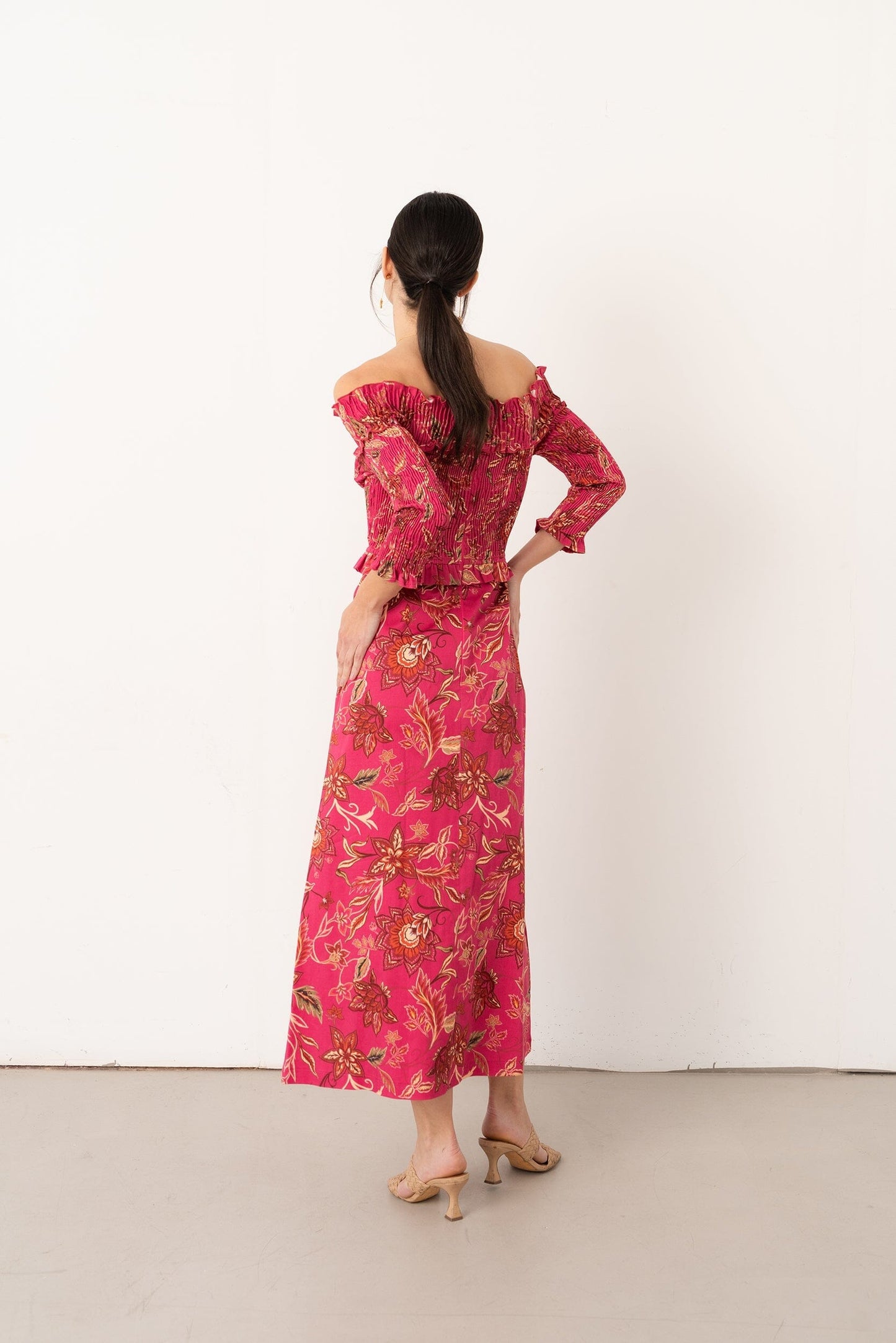 Vestido Bardot Framboise Dresses Vano Studio 