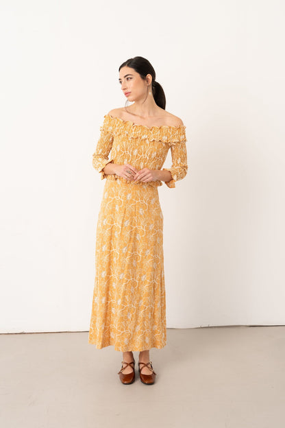 Vestido Bardot Rive Dresses Vano Studio 