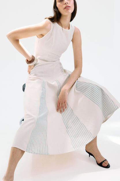 Vestido Cinqueterre Crudo Dresses IPA BRAND 