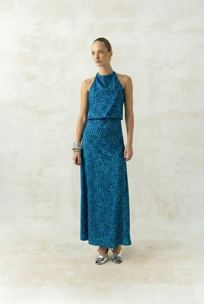 Vestido Coco Azul Dresses Julise Magon 