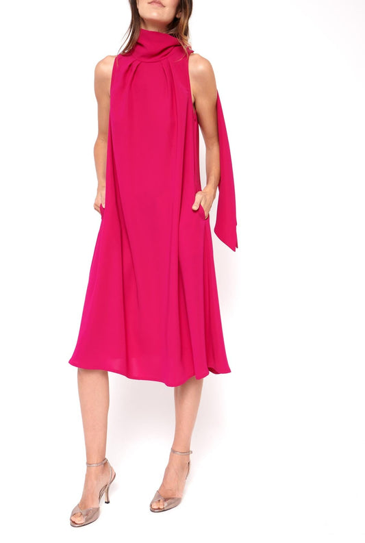 Vestido Coral Fucsia Dresses Devota & Lomba Prêt-à-porter 