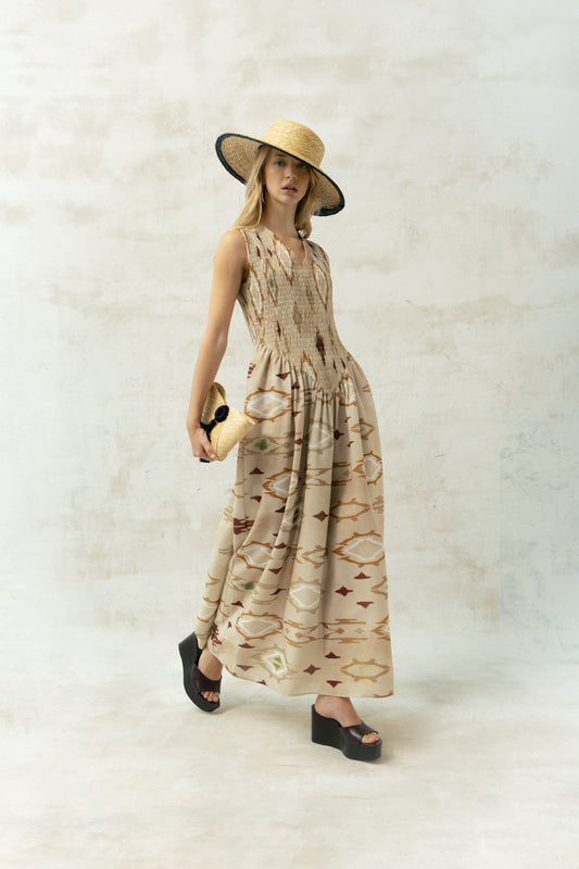 Vestido Diana Ikat Dresses Julise Magon 