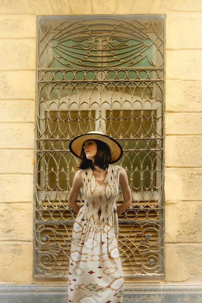 Vestido Diana Ikat Dresses Julise Magon 