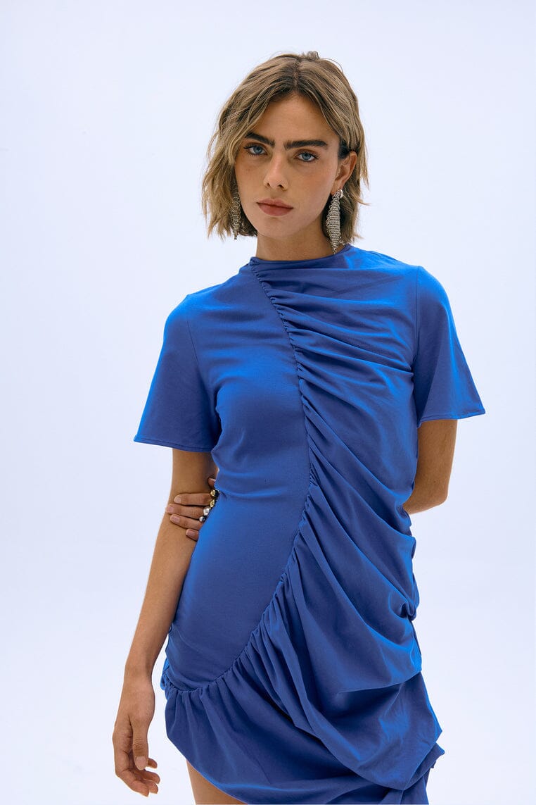 Vestido Eco azul E·R·A·X Dresses E.R.A.X. 