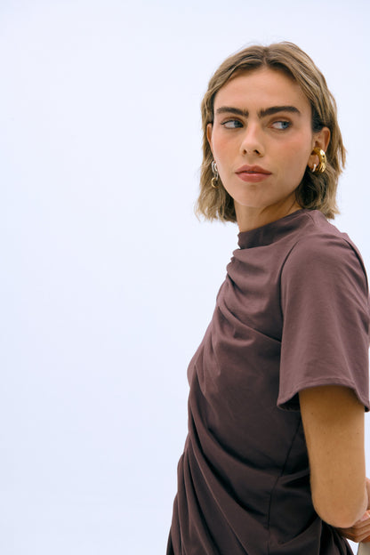 Vestido Eco marrón Dresses E.R.A.X. 