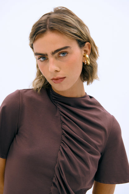 Vestido Eco marrón Dresses E.R.A.X. 