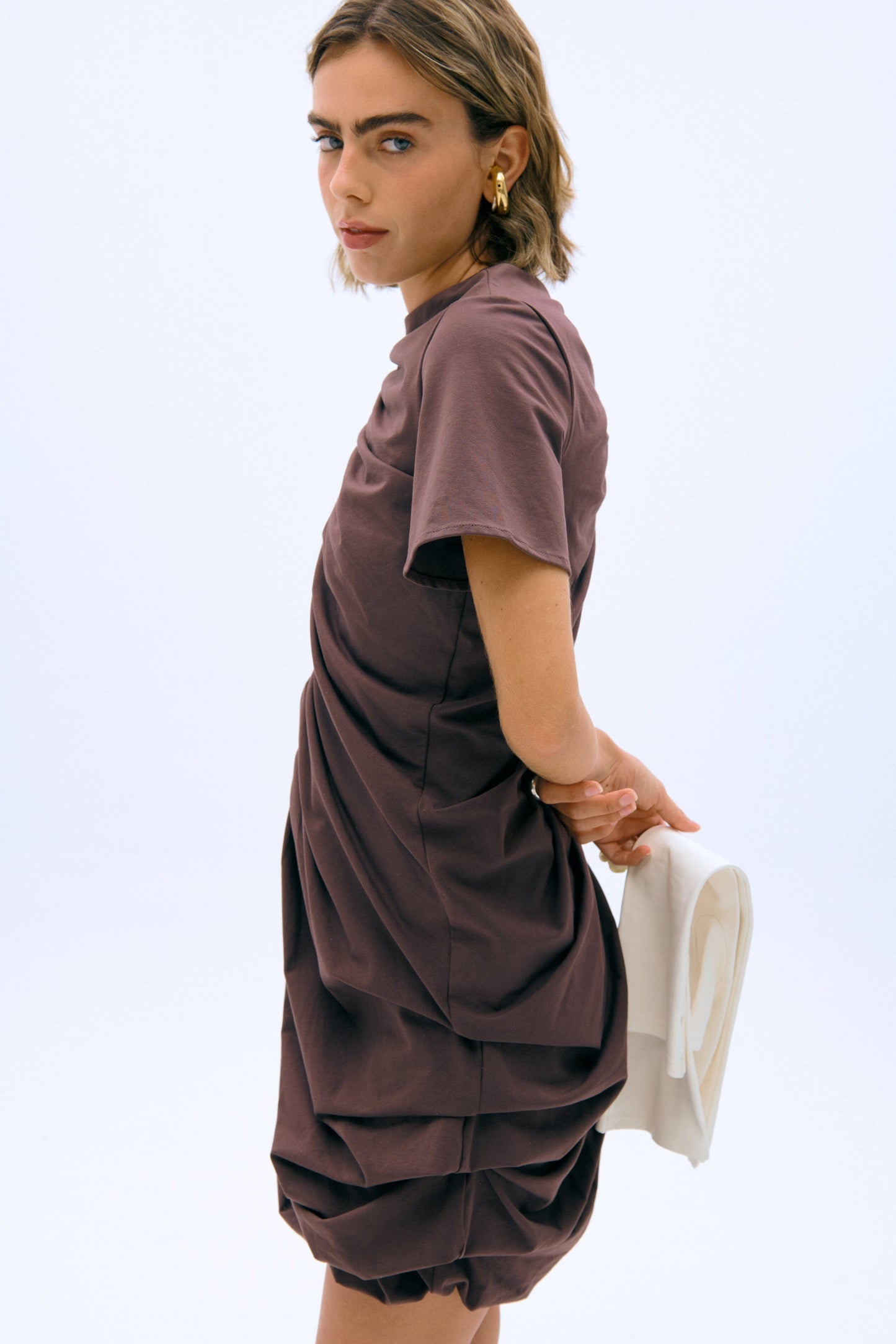 Vestido Eco marrón Dresses E.R.A.X. 