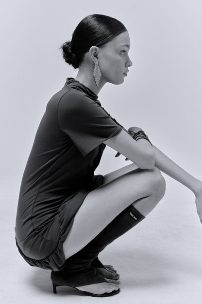 Vestido Eco marrón Dresses E.R.A.X. 