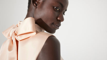 Vestido evase con lazada Dresses Tot-Hom 