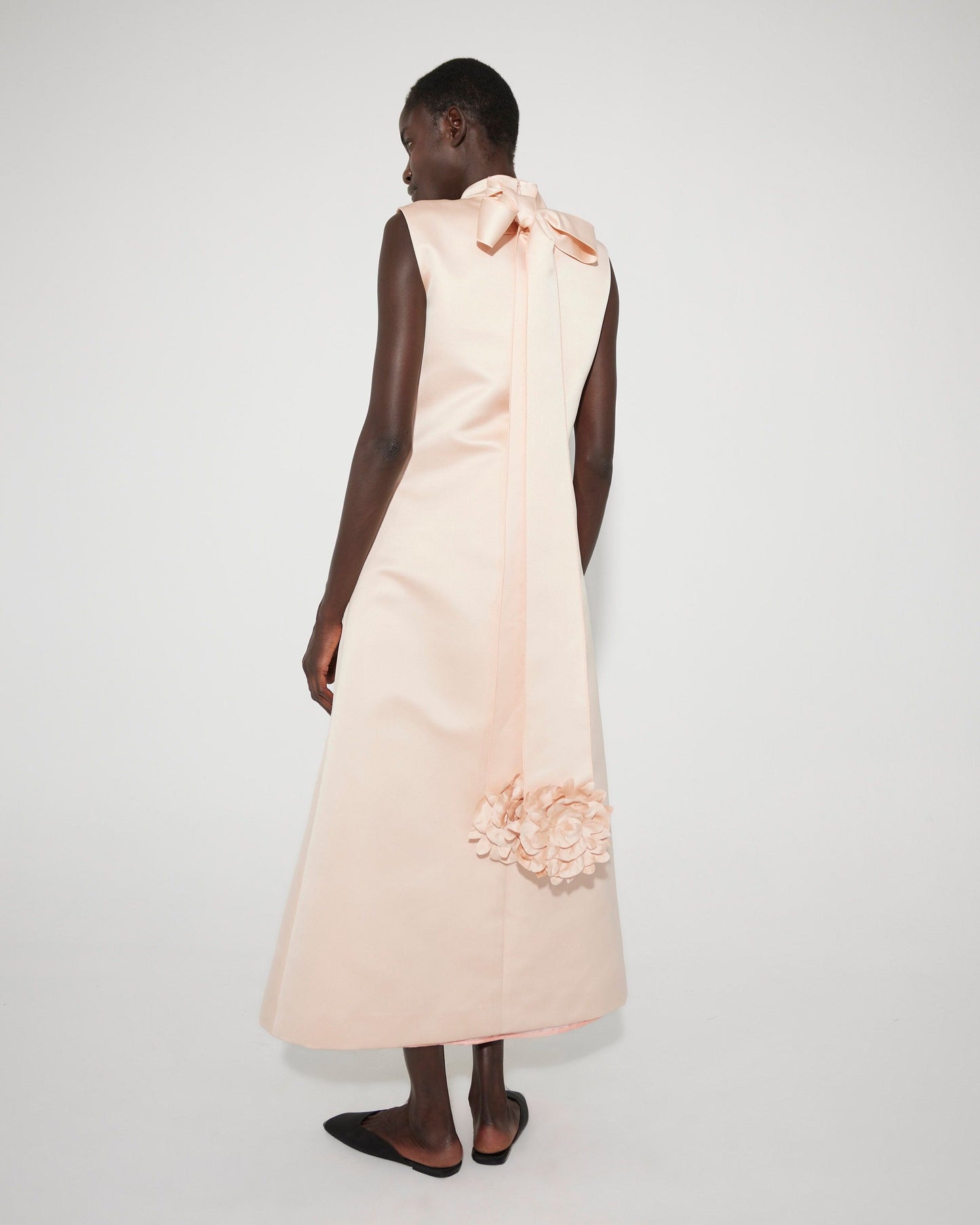 Vestido evase con lazada Dresses Tot-Hom 