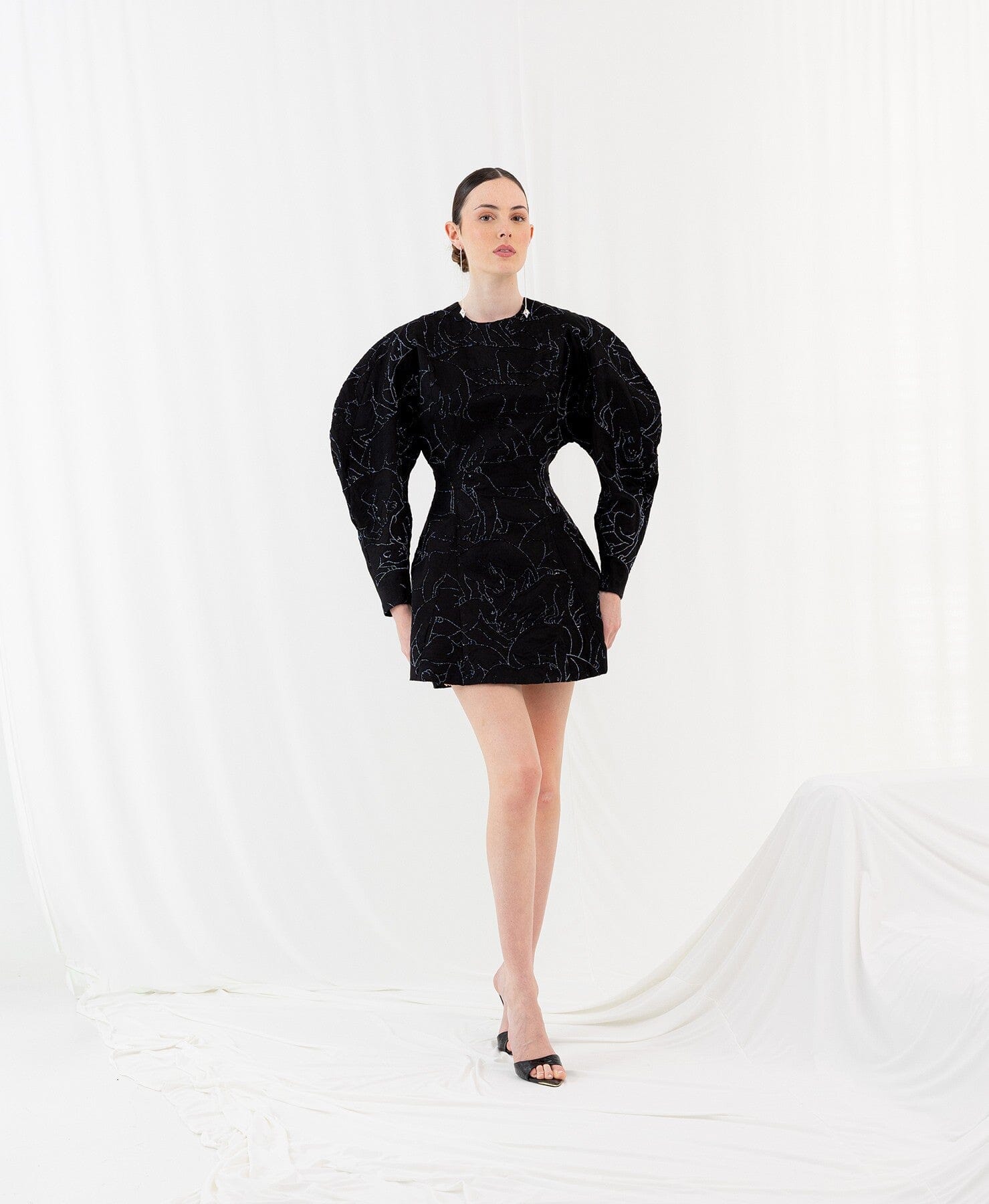 Vestido Fusión Carmesí Dresses CLARO Couture 