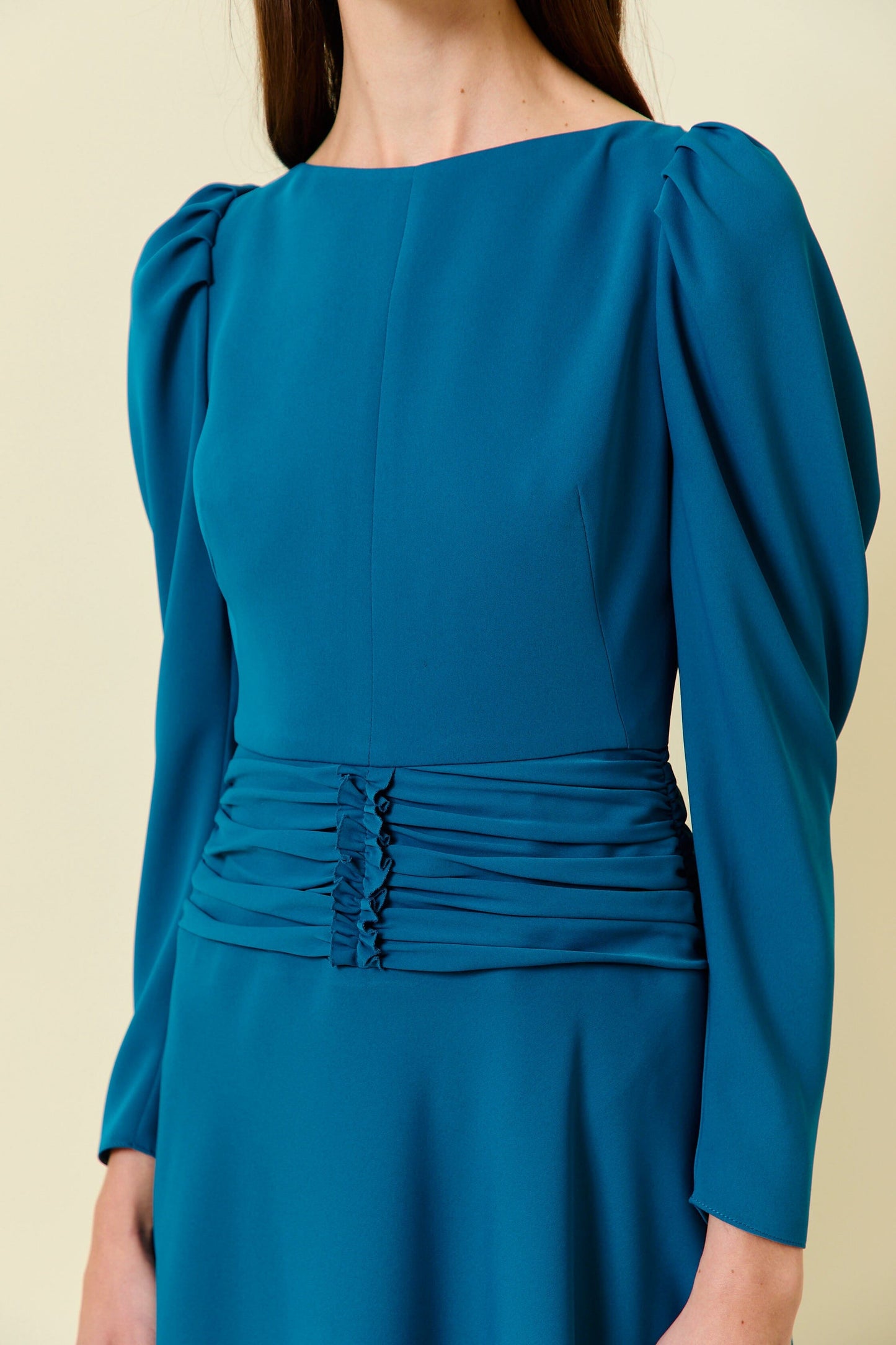 VESTIDO GRETA AZUL Philippa 1970 