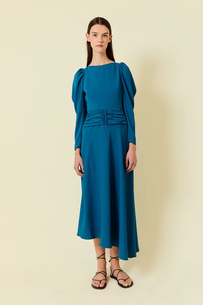 VESTIDO GRETA AZUL Philippa 1970 