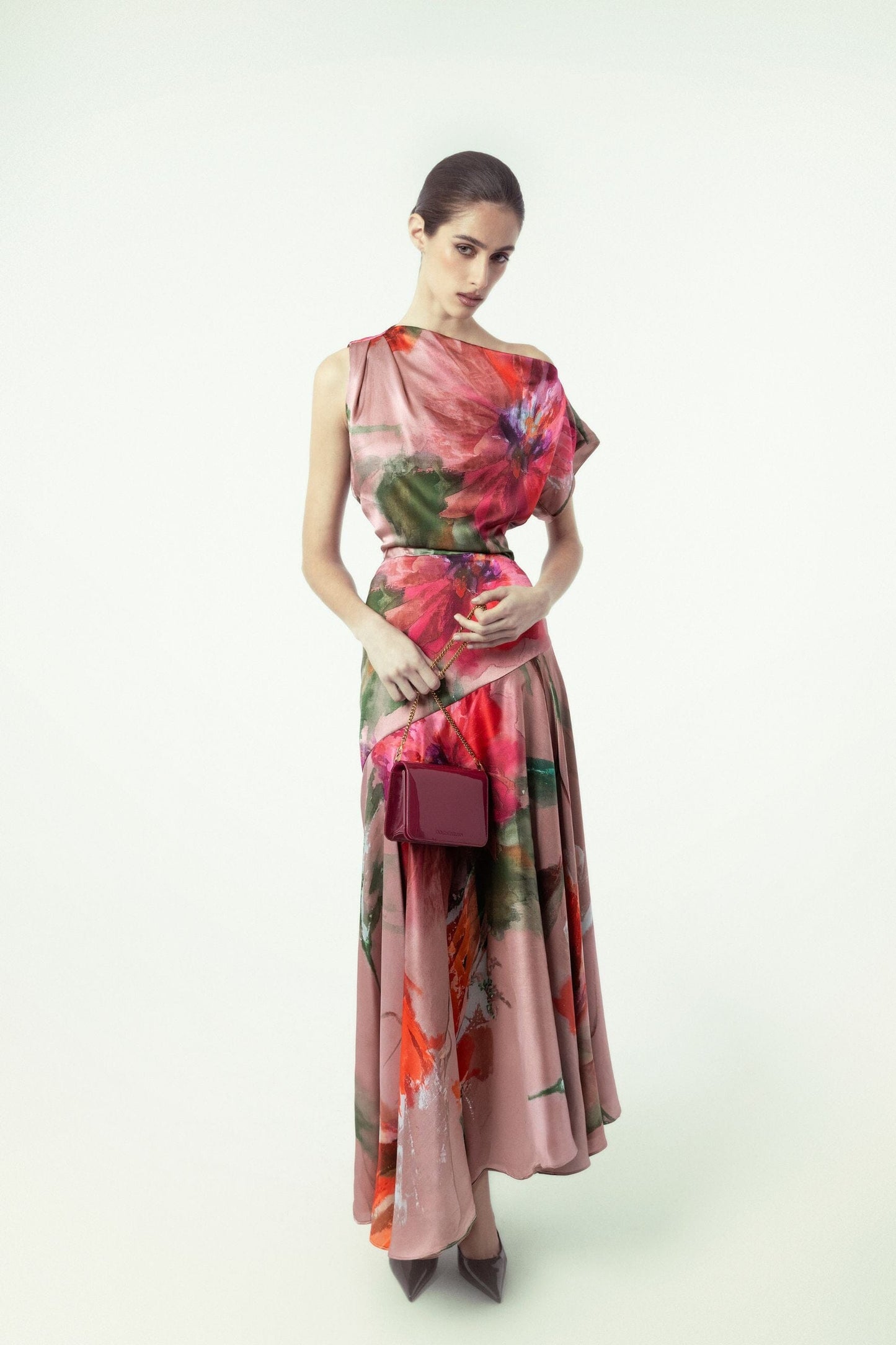 VESTIDO IBISCO Dresses Nicolas Montenegro 