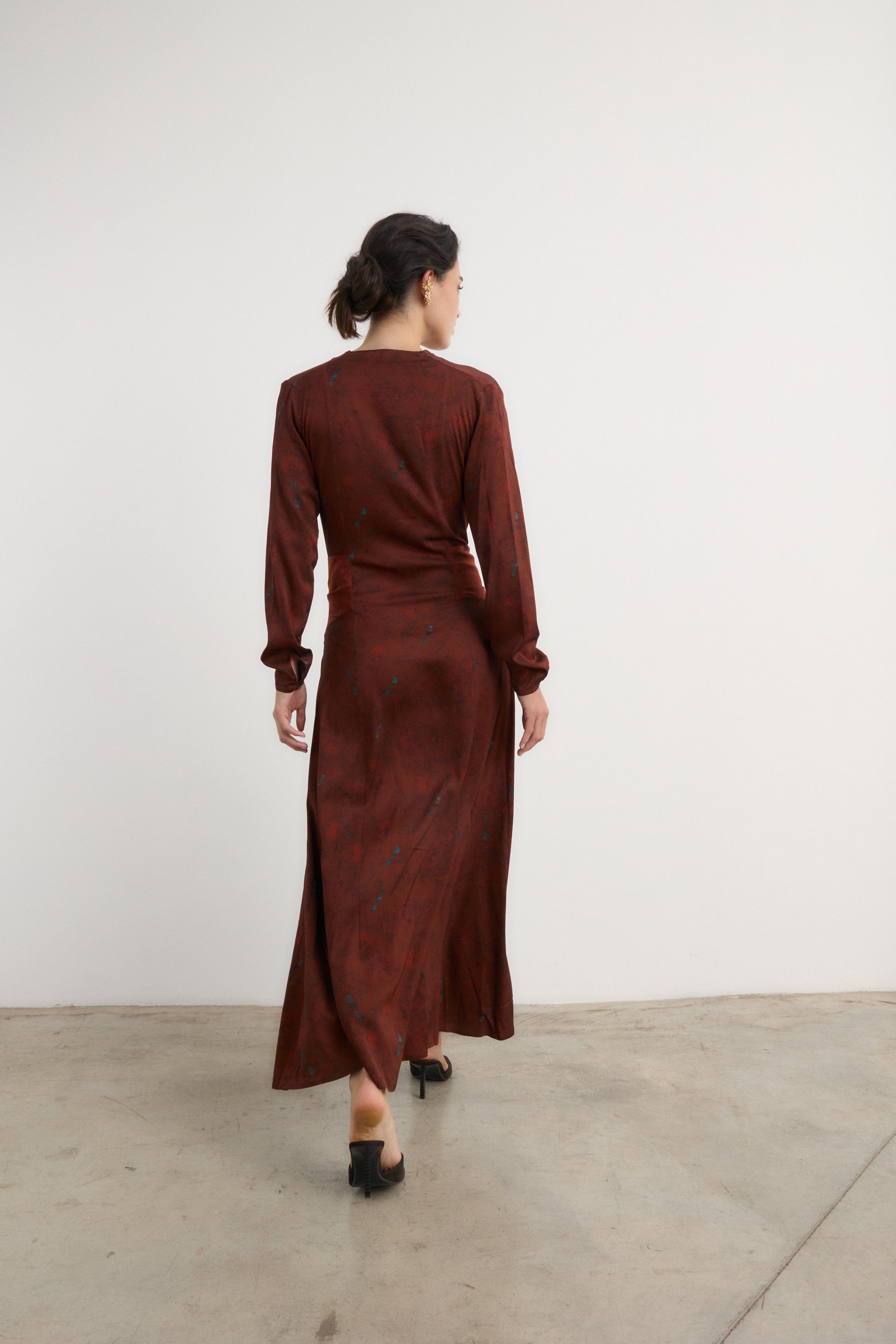 Vestido Indi granate - Preorder Dresses Galcon Studio 