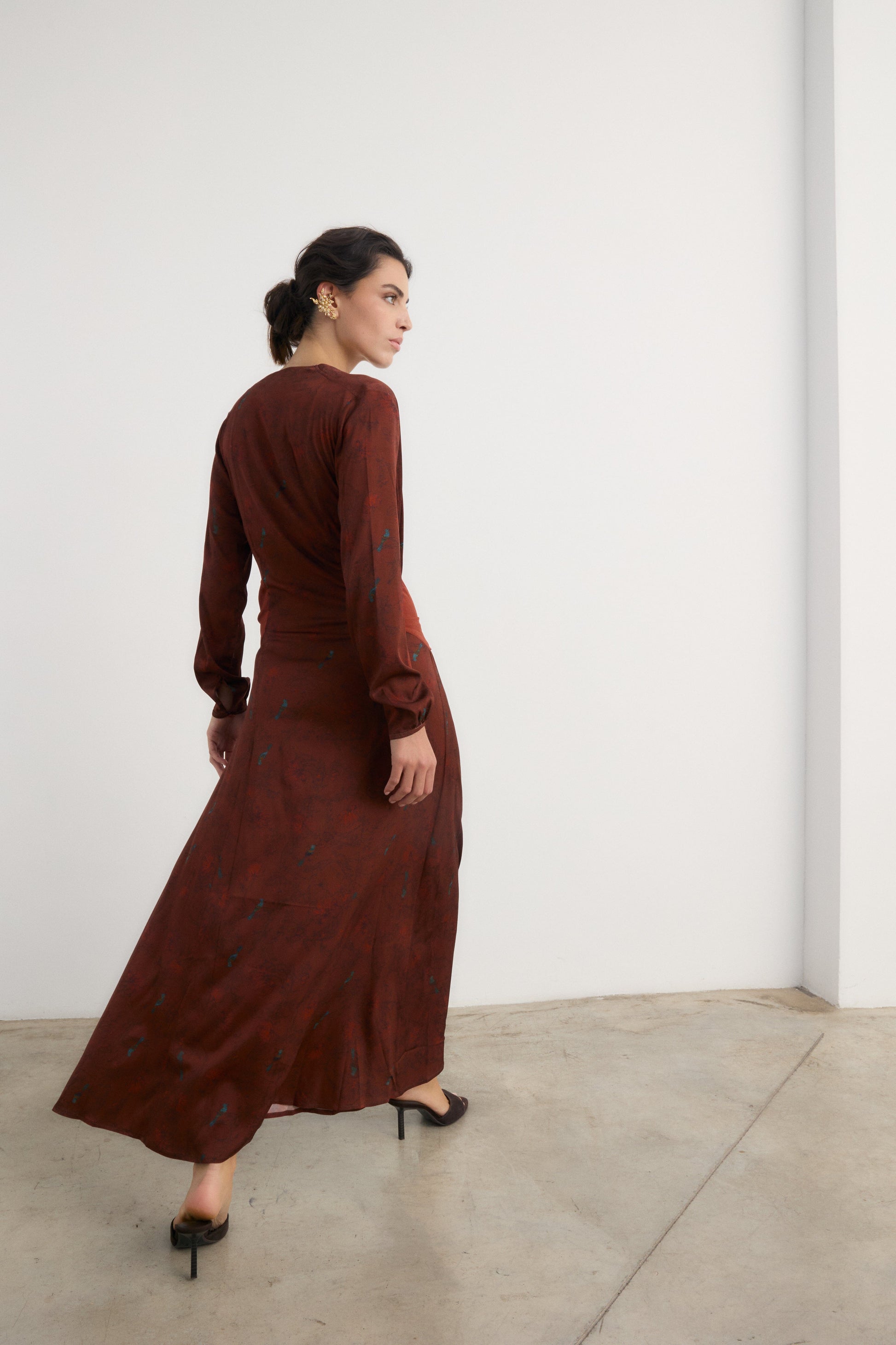 Vestido Indi granate - Preorder Dresses Galcon Studio 