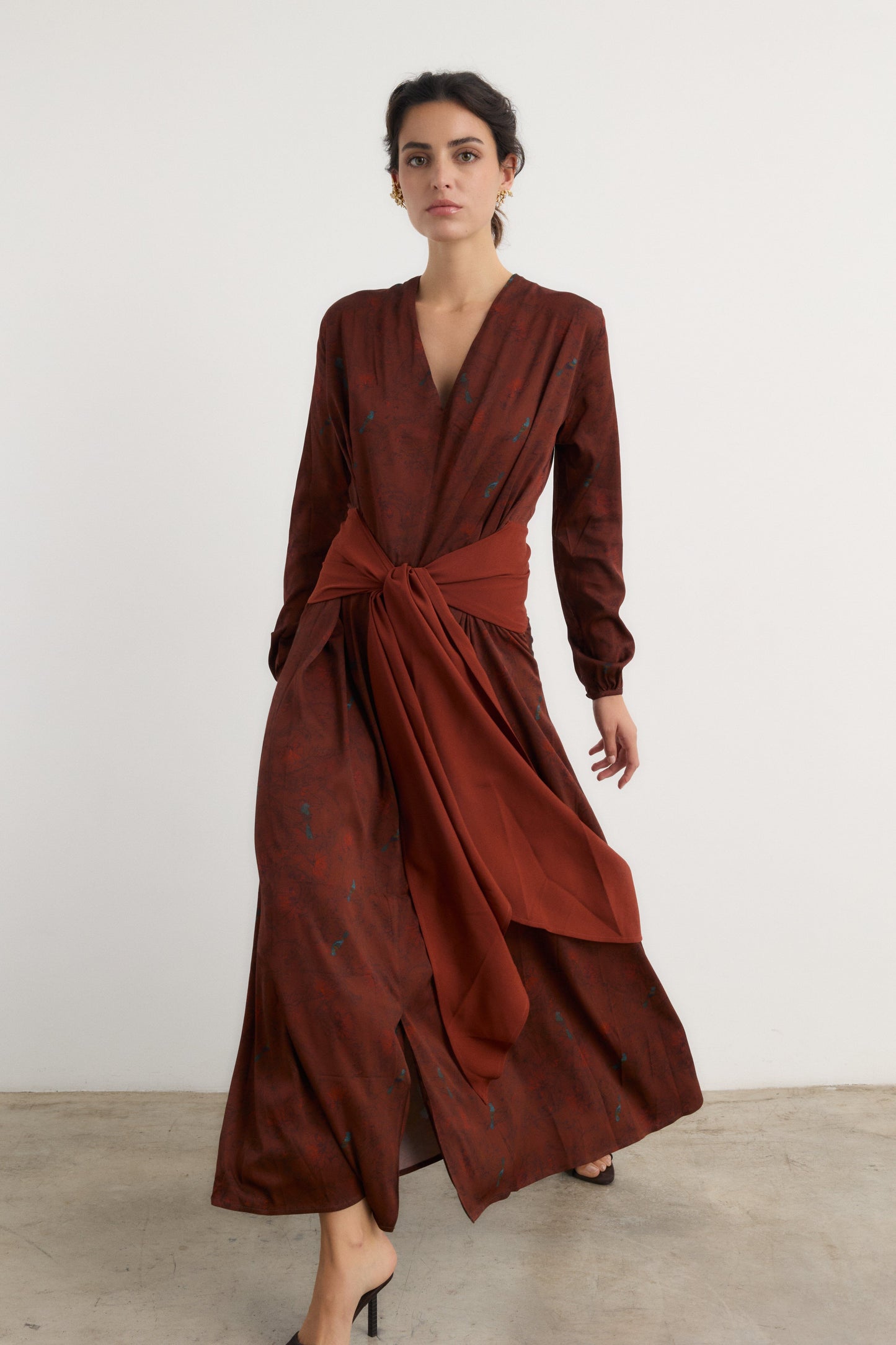 Vestido Indi granate - Preorder Dresses Galcon Studio 