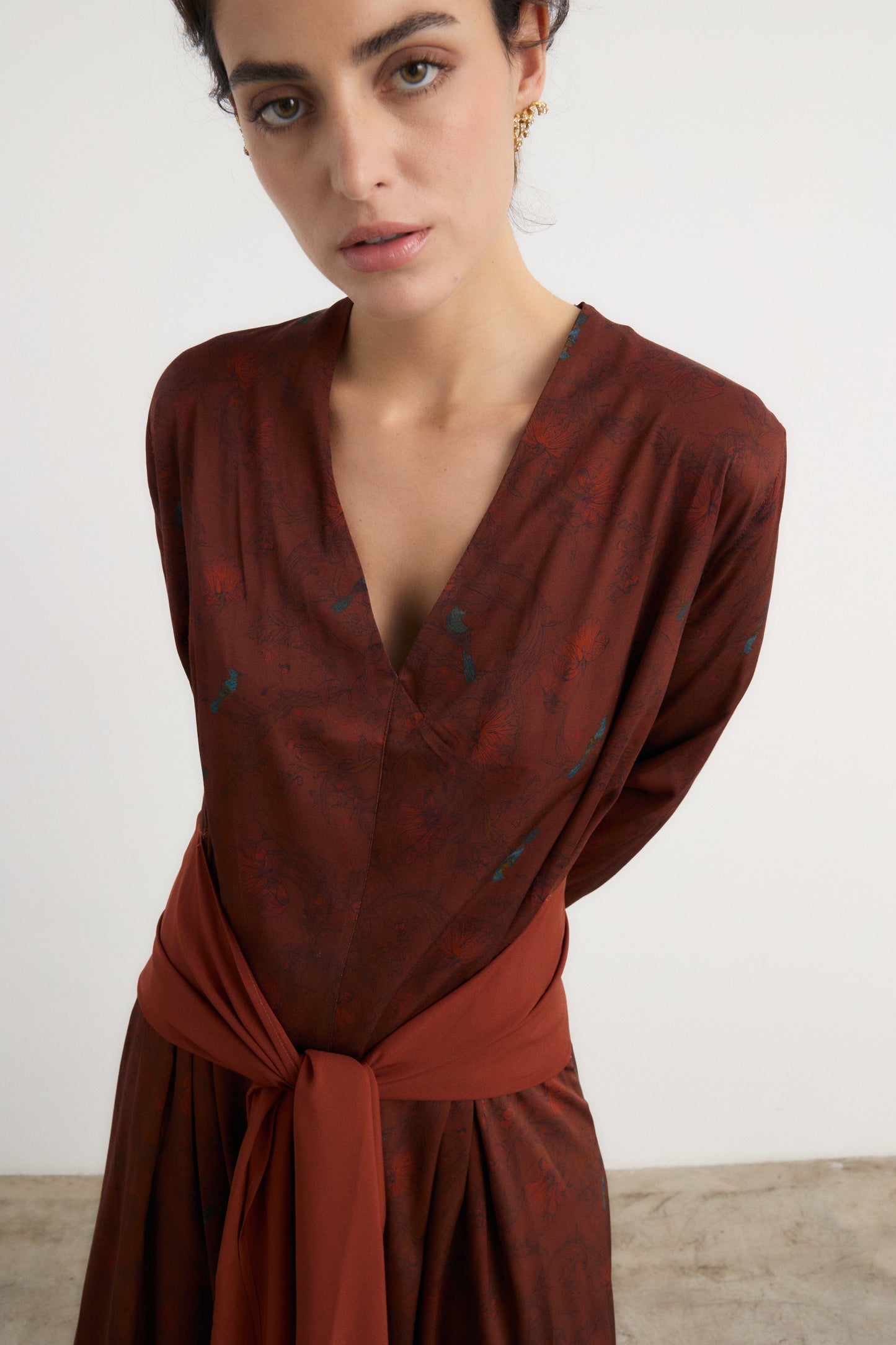 Vestido Indi granate - Preorder Dresses Galcon Studio 