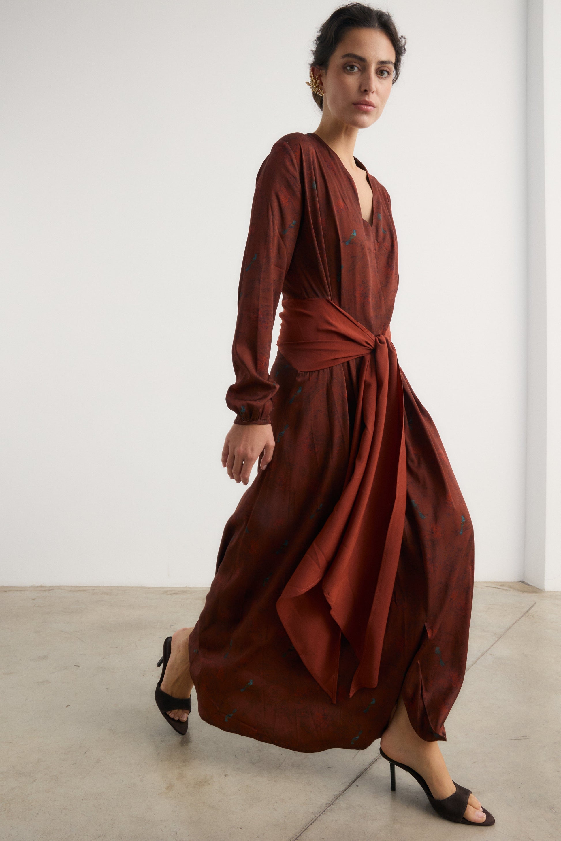 Vestido Indi granate - Preorder Dresses Galcon Studio 