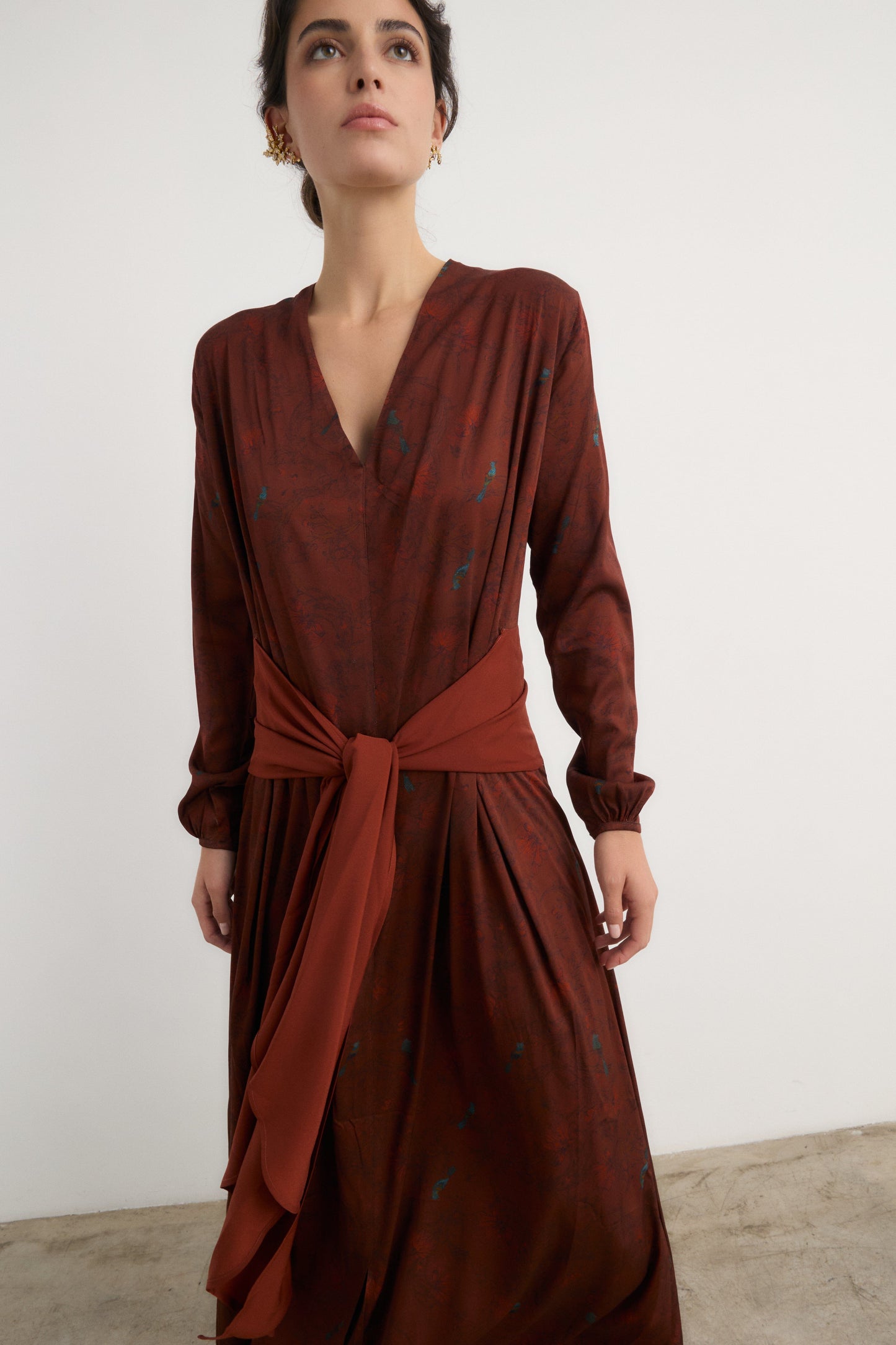 Vestido Indi granate - Preorder Dresses Galcon Studio 