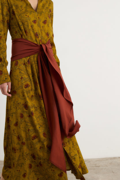 Vestido Indi mostaza - Preorder Dresses Galcon Studio 