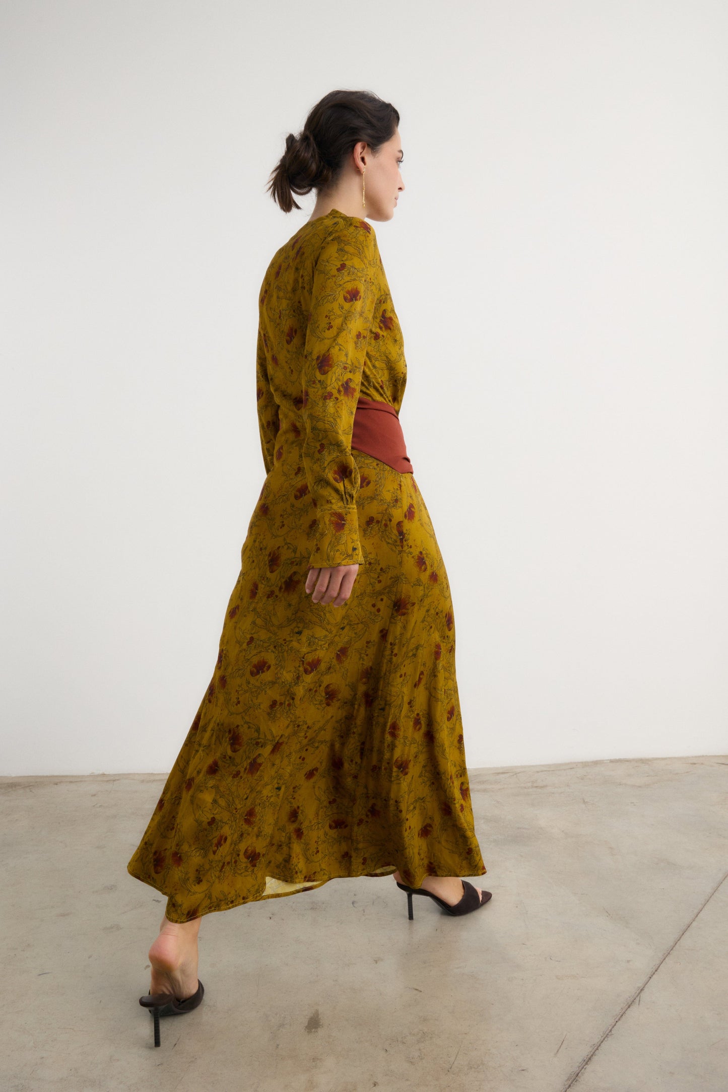 Vestido Indi mostaza - Preorder Dresses Galcon Studio 