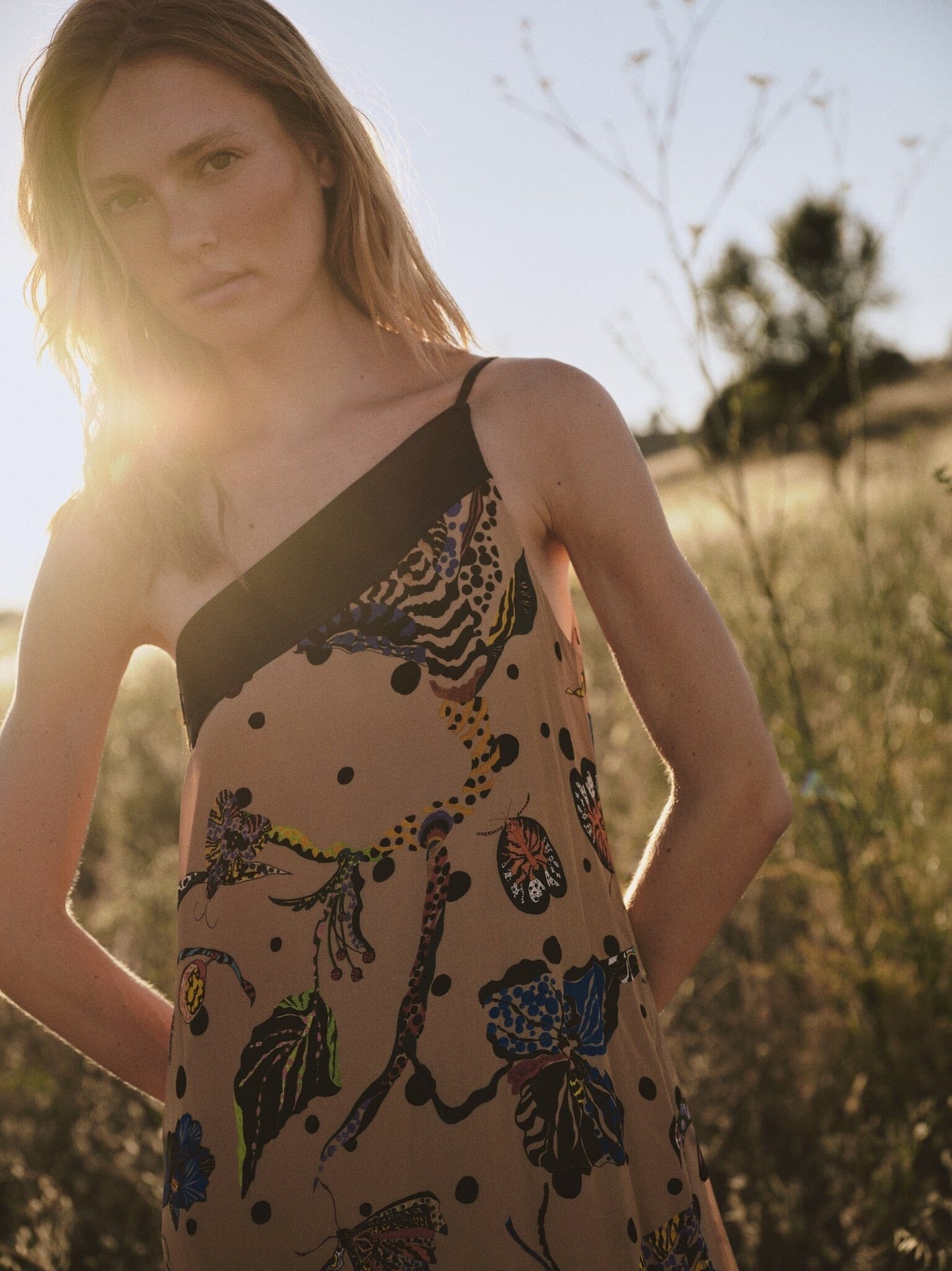 Vestido Lauren beige Dresses Galcon Studio 
