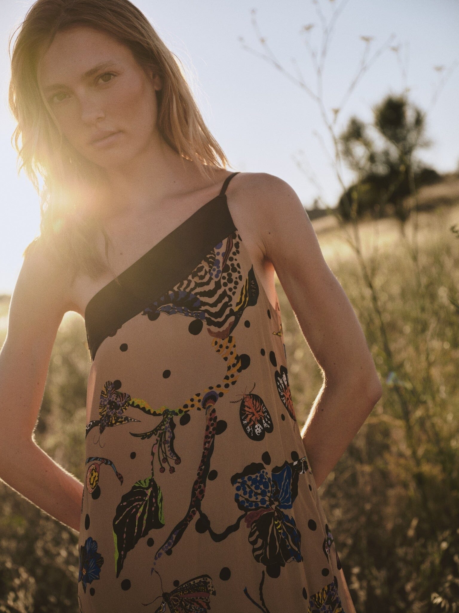 Vestido Lauren beige Dresses Galcon Studio 