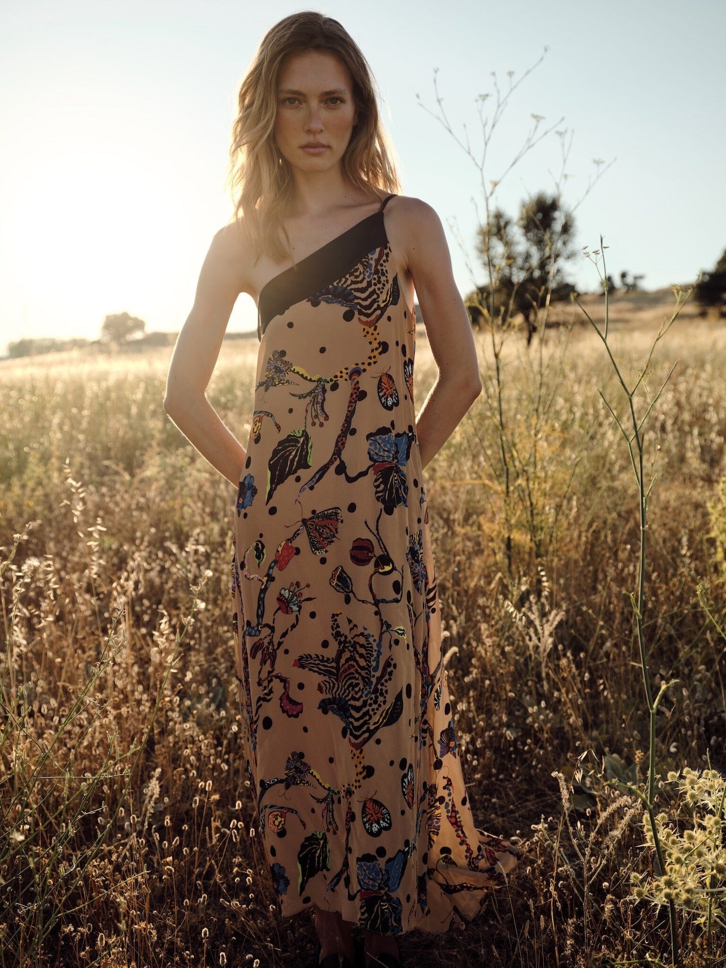 Vestido Lauren beige Dresses Galcon Studio 