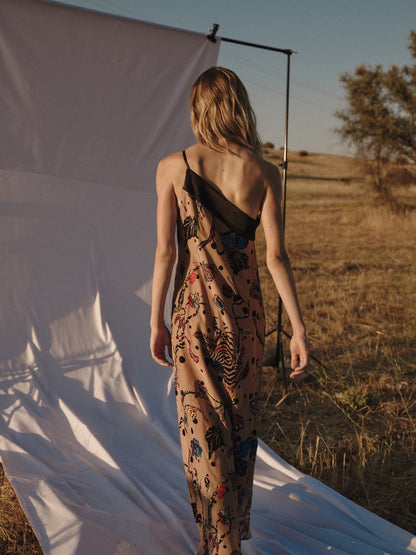 Vestido Lauren beige Dresses Galcon Studio 